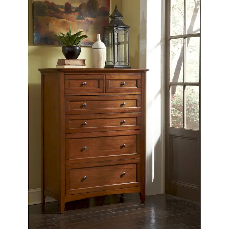 4c5f3340d3d85ed6dc86452138600907eae92db30e0c4fe9155ee07200746121 Simply Solid Aiden Solid Wood 6-drawer Chest(Mahogany / Wood)