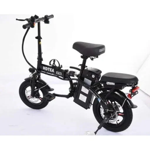 4d9458cc5acaf605fb308cd61068c136f5ad41513447a6751332adea0a9337bd SALE CLEARANCE Folding Electric Bike, 250W Electric Bike Suitable for Adults and Teenagers Removable Battery Fat Tire Electric Bike Beach Snow Bicycle, Best Fathers Mothers Lovers (Black)