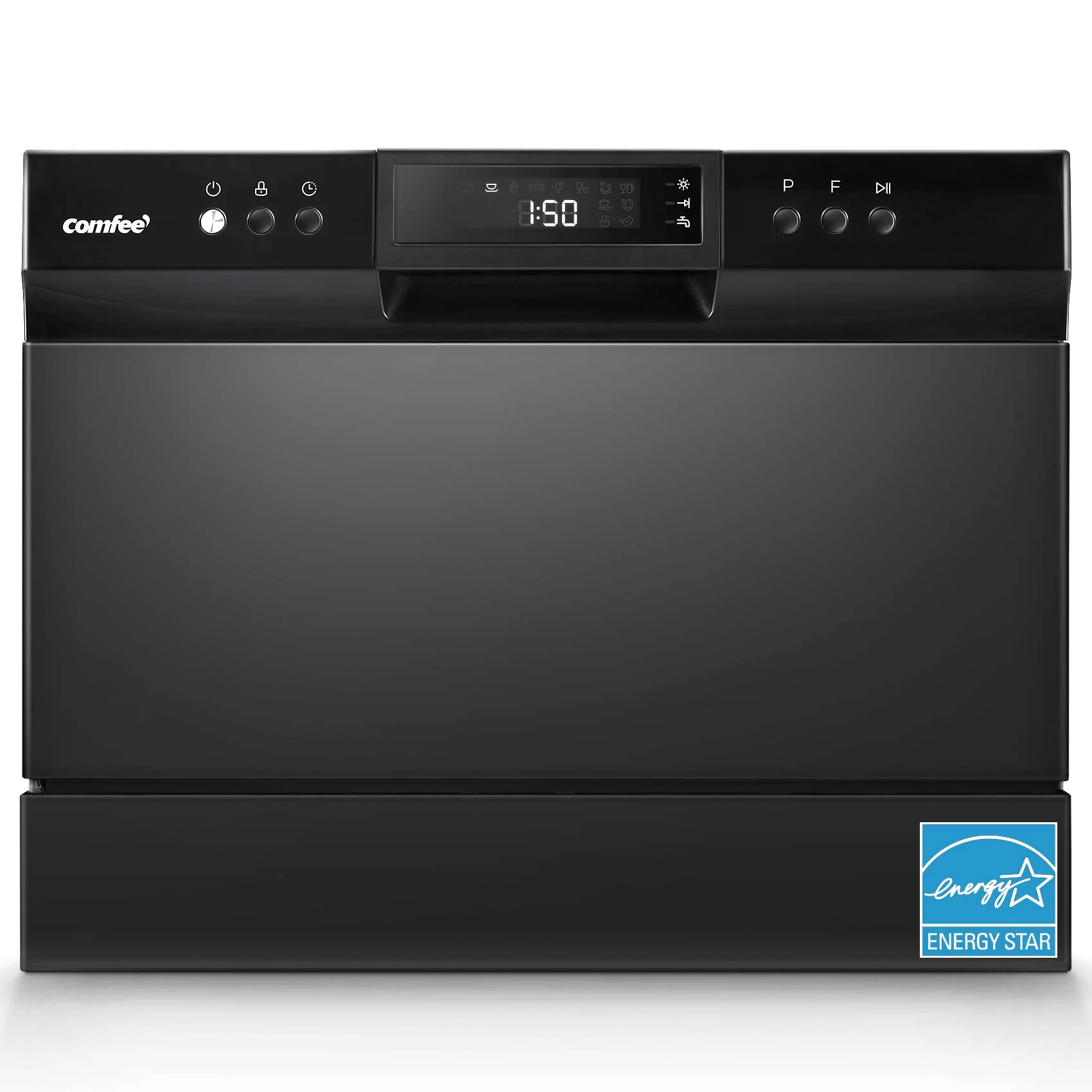 4dc1734453f3cb8b8484976168b8768486cdf1e955c27e24ba488592ef896eb7 COMFEE' Portable Countertop Dishwasher for Dorm, RV Apartment