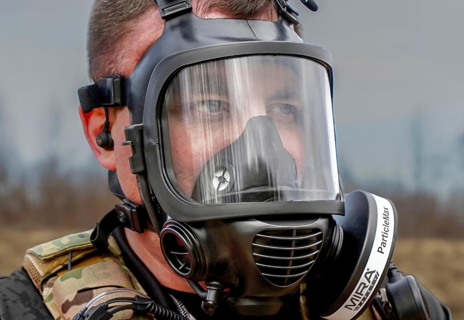 4e2dda8c015665e09e8e176c8f933d9b237deb2a5dc20a41b58a51766322f31c MIRA SAFETY CM-6M CBRN Full Face Gas Mask with Drinking System