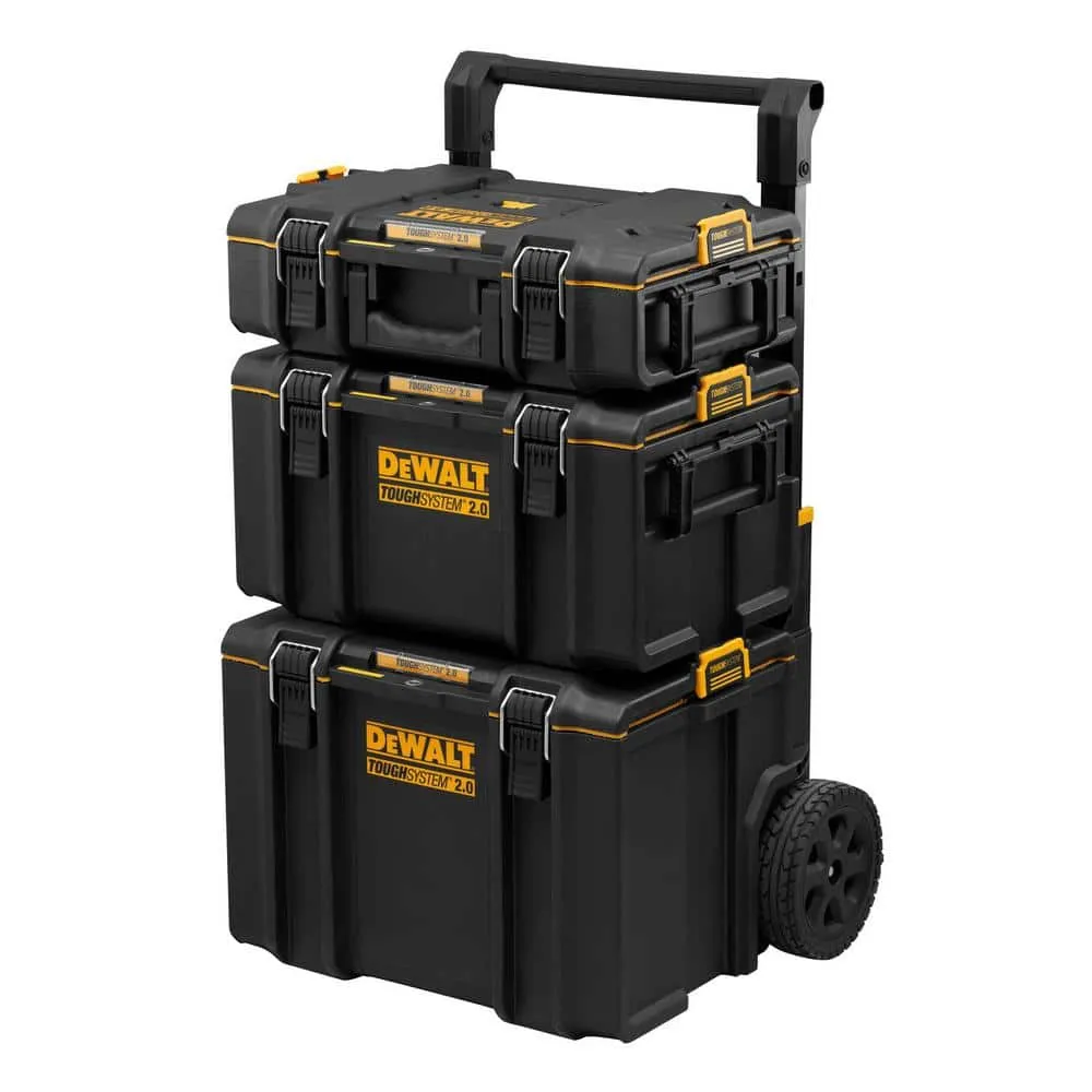 4eea8e7603018d212f2663d45dfcaa02e7e172cbd6c80cfdacad7d249faf90fa TOUGHSYSTEM 2.0 24 in. Tower Tool Box System (3 Piece Set) DWST60437