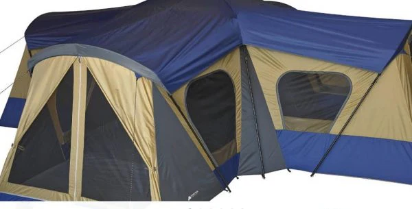 4f0536bf54823d07328d9c96eac574e6fc5cced0e25ae44d7db000188b9ae830 2025 2025 Ozark Trail Base Camp 14 Person Cabin Tent