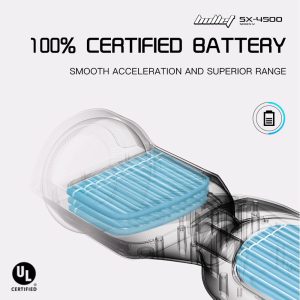 BULLET SX-4500 Hoverboard Scooter, 700W Brushless, UL Certified, AU Compliant, 8.5