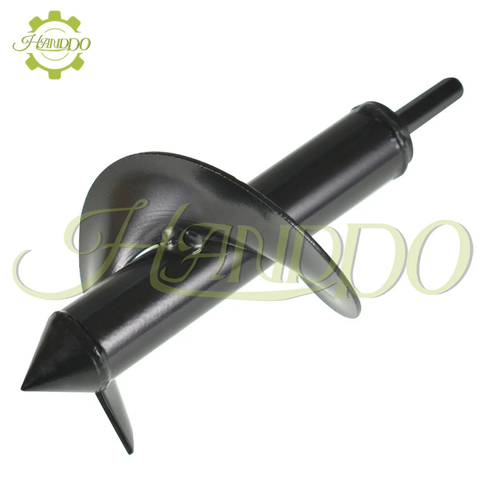 50a7cf1a3c88a8df85209562384922d44f2fe20c68b3c187cf317fb077ab0c29 PURELY- Black Auger Drill Bit 3''× 7'' Garden Plant Flower Bulb Rapid Planter Spiral