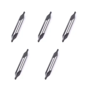KNACK - Hss Standard Center Drills Combined Countersink Bits Set 5 Pc No.3 60 Degree