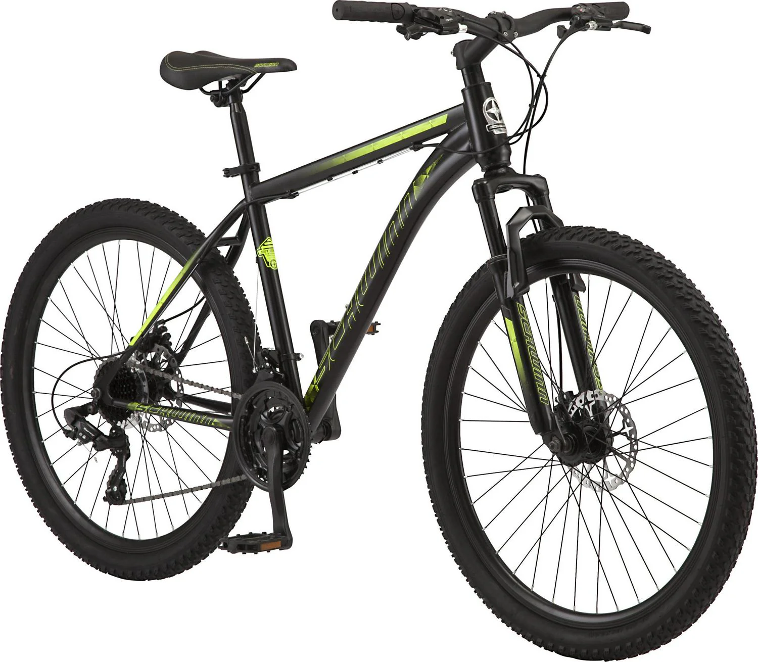 5201bf6c46b75b17d10ac318f03b0ee442cff19d576cf55c2265659b22ee8806 Mountain Bike . 26-inch Wheels . 21 Speeds . Mens Style . Black