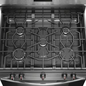 2025 5.1 Cu. Ft Freestanding Gas Range with Quick Boil Burner ¨C Stainless Steel