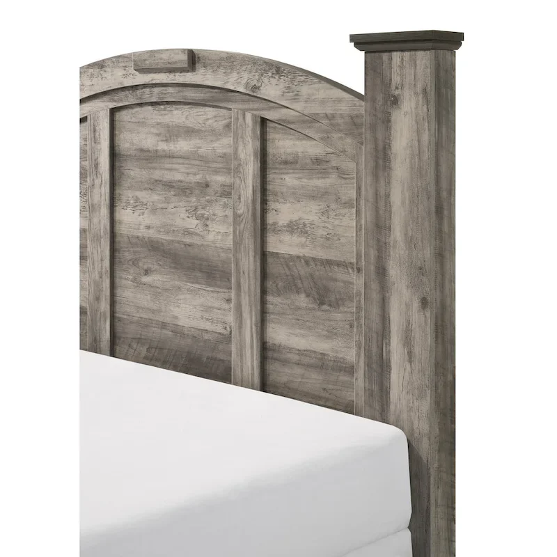 543cc60edf68161afbba1d37f1a84ea3a9dc46b0bb8b57e30ae6eb19ebb0a7bd Aimon 5 Piece Gray Rustic Panel Bedroom Set(KING)