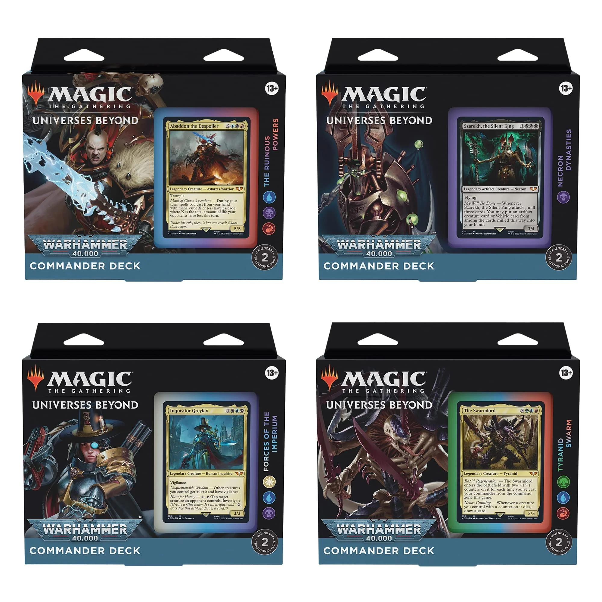 5537abffd4039be5b6191a3d15031627848fefb4c473925e66db618163d440e5 Magic: The Gathering Universe Warhammer Commander