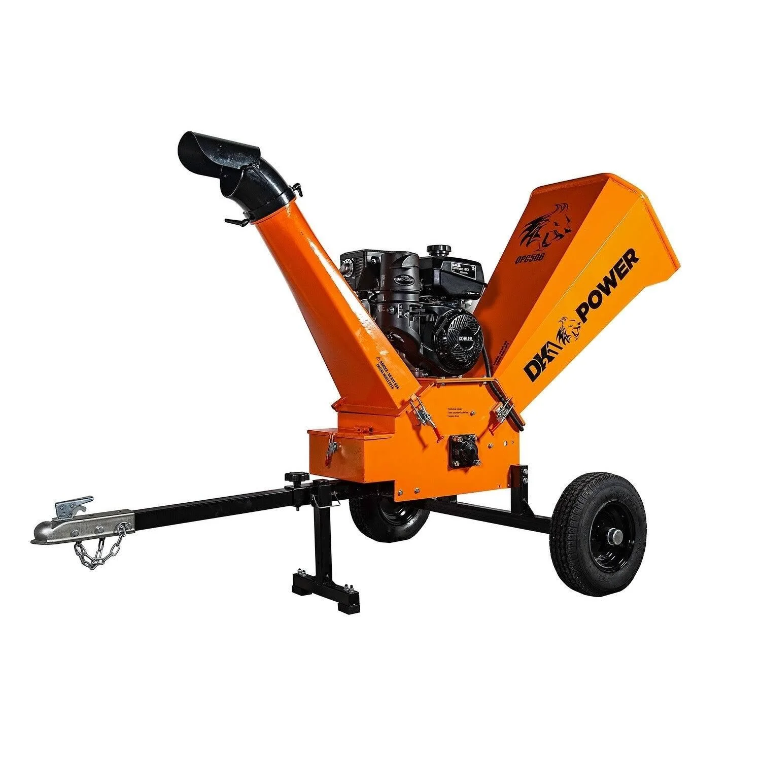 555947163ae7707b4b00074631a5024c8cd362cb7864af508749446db9f508f3 6 in. 14 Cyclonic Chipper Shredder with Kohler CH440 Command Pro GAS Engine OPC506