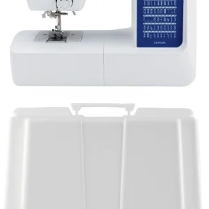 Brother CS7000X Computerized Sewing and Quilting Machine, 70 Built-in Stitches, LCD Display, Wide Table, 10 Included Feet(CS7000X + Case)