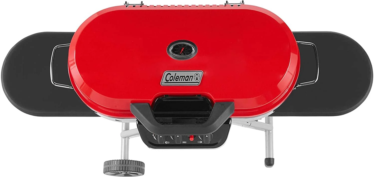 56ad36f623790083bae5a82971c29189862e6cb1772daca2d9bde54dddca1a9a Coleman RoadTrip 285 Portable Stand Grill with Propane Gas Connection