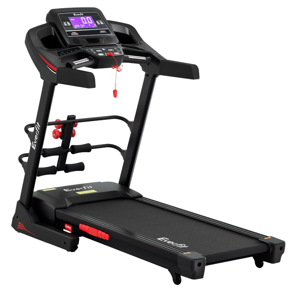 5721c1277954a0322ad391e5011f18b0de6bf43959ab377f1687f0961375ae47 Everfit Treadmill Electric Home Gym Fitness Exercise Machine w/ Sit Up Bar 480mm