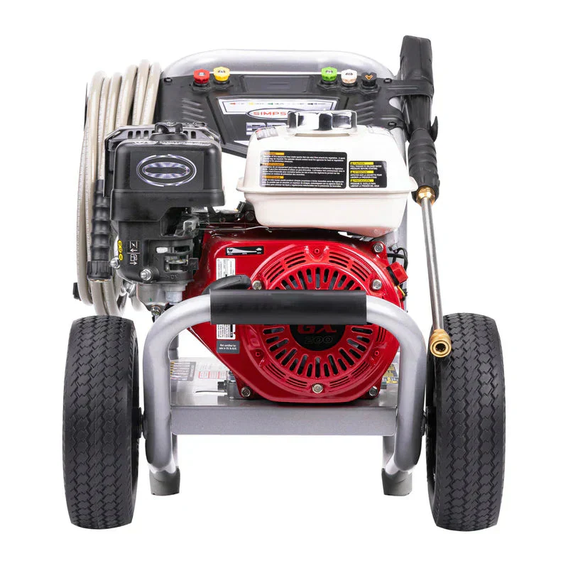 57b10caded601c5cfd89d00046fff2c31bffdf3aae0f1c13496558cf5705e793 3700 PSI at 2.5 GPM HONDA GX200 with AAA Triplex Pump Cold Water Professional Gas Pressure Washer *Factory Serviced*