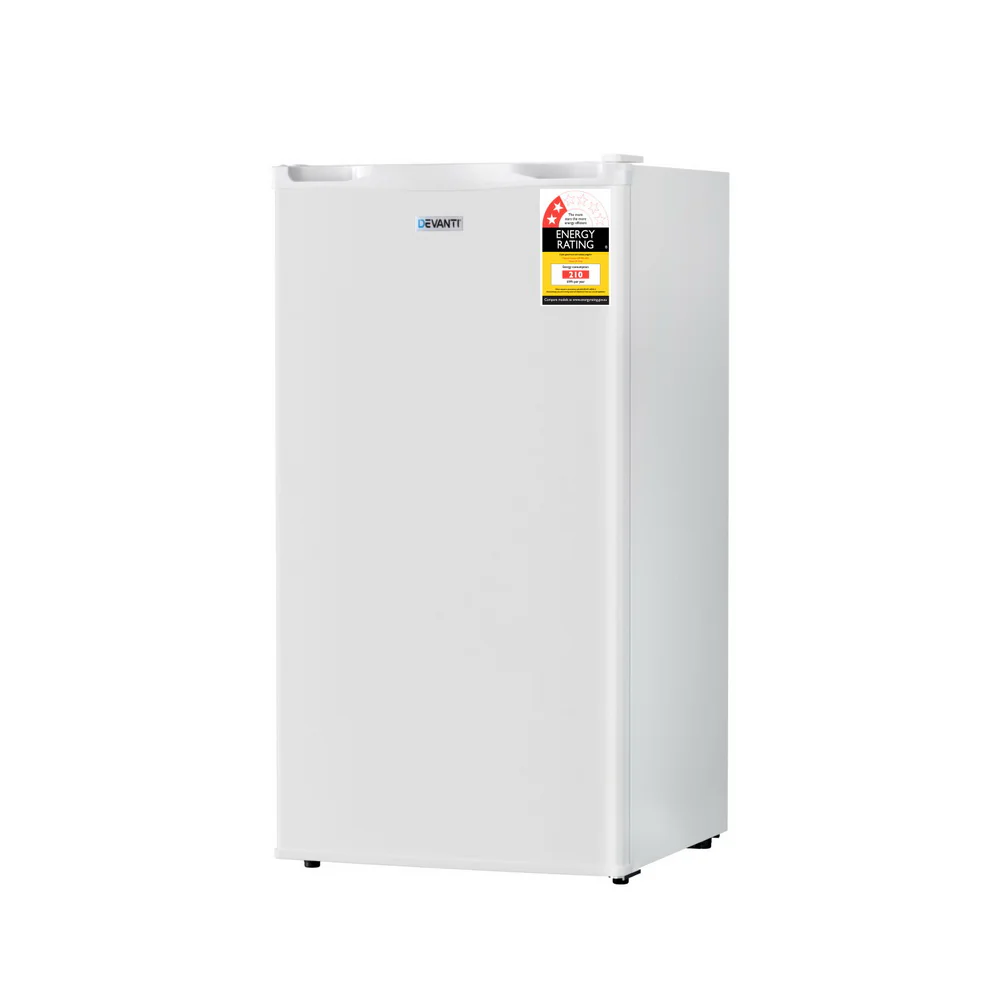 58161ed2f44dd5c5fe9b1ee8b602357eec03f670cdb0993a0d805de3e3b5fc47 Devanti 81L Upright Freezer Fridge White