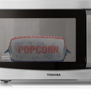 TOSHIBA 4-in-1 ML-EC42P(SS) Countertop Microwave Oven, Smart Sensor, Convection, Air Fryer Combo, Mute Function, Position Memory 13.6¡ä¡ä Turntable, 1.5 Cu Ft, 1000W, Silver(Air Fry-1.5 Cu. Ft.-Silver)