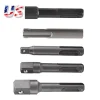 KNACK - 5Pcs Sds Plus 1/4 Hex Socket Driver Tool Drill Bit Chuck Adaptor Bar Kit Set