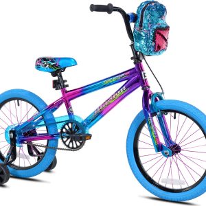Genesis 18 Illusion Girl's Bike, Blue/Purple