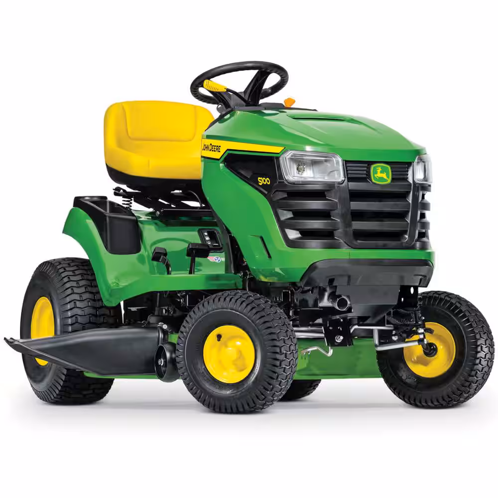 5ac221e33d77e661ae53215972733629bd7da8fff0f86a70a3b6550ccb984b87 John Deere S100 42-in Riding Lawn Mower ¨C 17.5-HP Gas Hydrostatic Drive