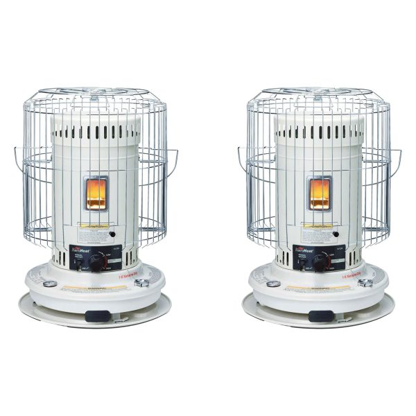 5dd21ca43f88da4f81b13c6a5da4d3864e08f6be19c36c9c6a331f144abbbc8e 23,500 BTU Indoor Outdoor Convection Kerosene Heater, 2 Pack
