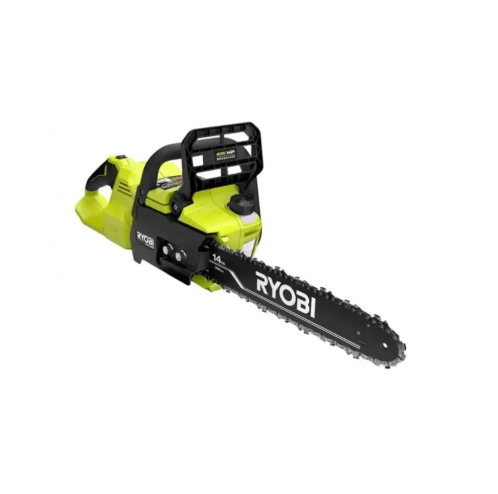 5de7896f626f3f6e9bae3a4dc383033ad1a98c0bbdd7aea6b98805f90f3057a5 Ryobi 18¡ä¡ä 40V Cordless Chainsaw Kit with Battery Charger, Green