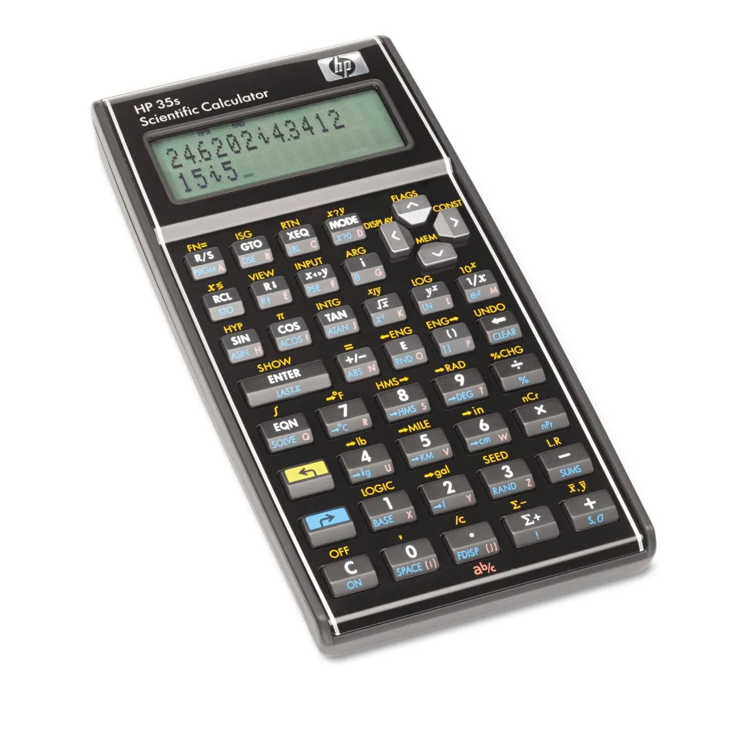 5e4433c2a740e77cb747f648baca7a6fb08ef3c38a0ced51879201e1c35f83d6 HP 35S Scientific Calculator, Programmable, 14-Digit LCD, RPN Algebraic Entry, Large Two-Line Display