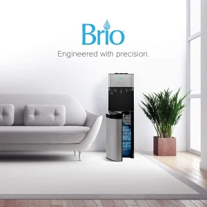 Brio Self Cleaning Bottom Loading Water Cooler Water Dispenser- 3 Temperature Settings(Dispenser/34 Pound (Pack of 1)/Standard Packaging)