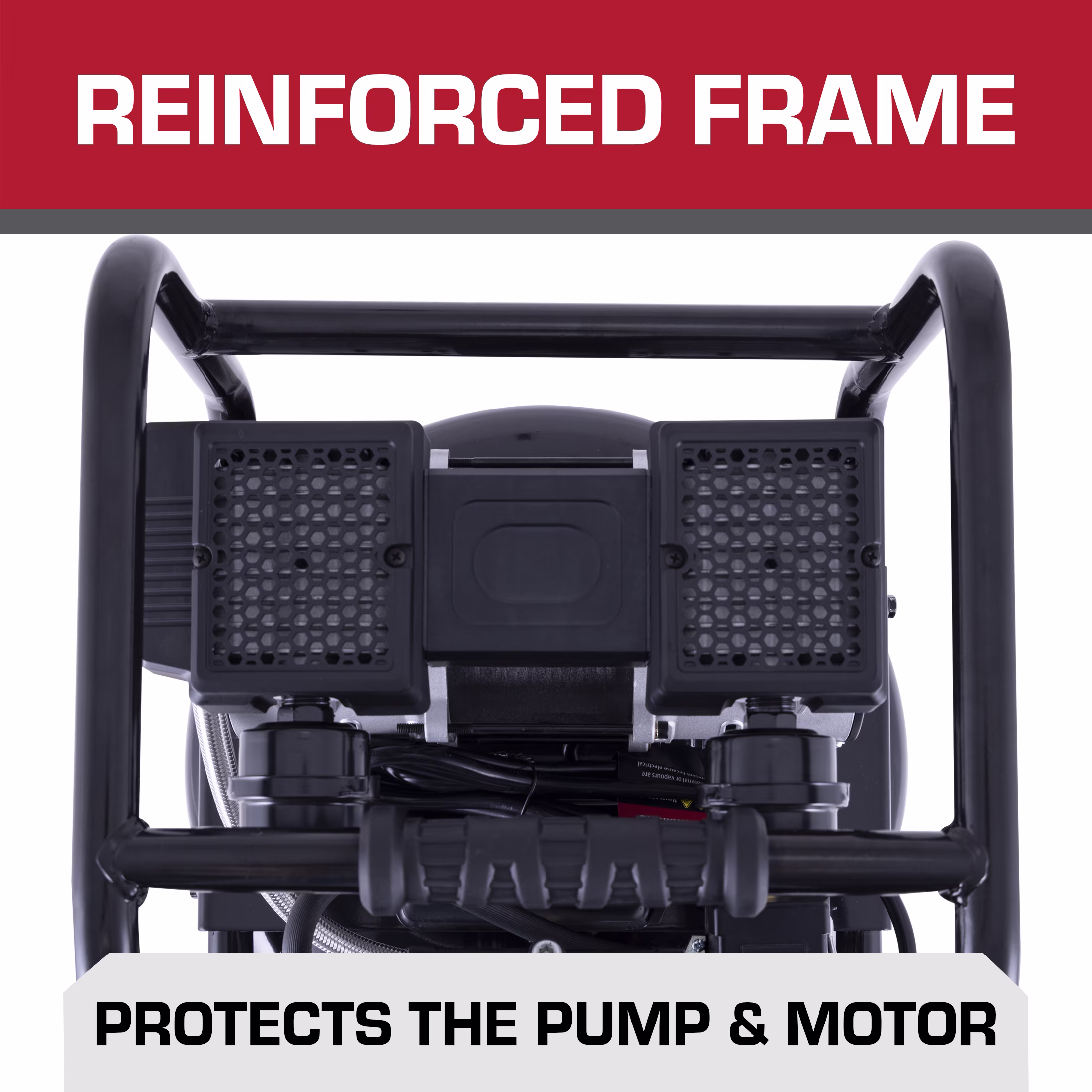 619a9636222f922f0b3e6f97c578410f30b233919ae754c4a377bed4a8403945 Hyper Tough 20 Gallon 1.8 HP Vertical Quiet air compressor 150psi