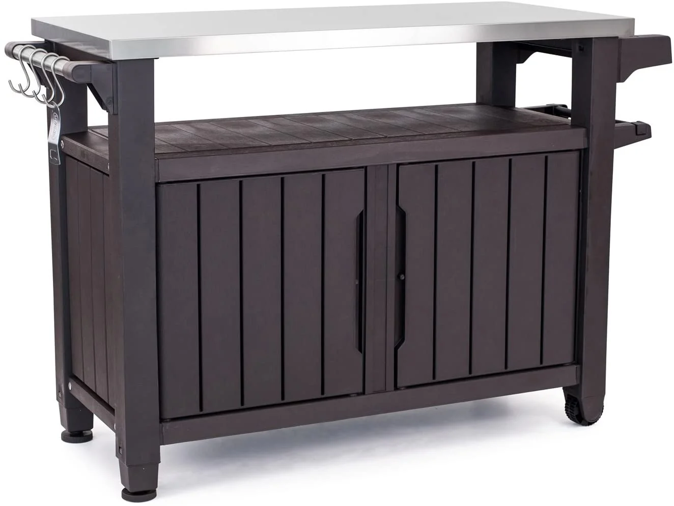 62bb94cc0964ca1385433f0544aaffffab2bdd8e944ebcf3752edc50103fc3f6 Keter Unity XL Portable Outdoor Table and Storage