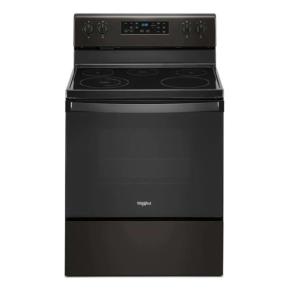 656ff7a1854a060e5e95580af99a94e260c9398b82b6c720bce10786e94b682a 5.3 Cu. ft. Range with Frozen Bake Technology . WFE505W0JV Black