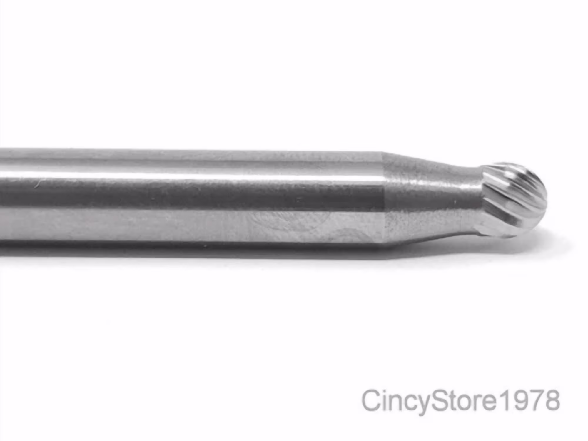 KLYNE - Sd14S Ball Shape 3/16" Carbide Burr Bur Tool Die Grinder Bit 1/4" Shank