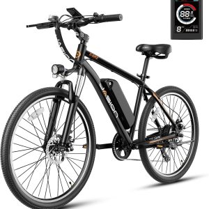 Eb5 Electric Bike 500W Motor 40Miles 20Mph(Dark/Standard)