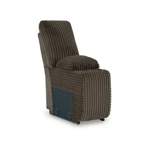 Signature Design by Ashley Top Tier Brown 6-Piece Reclining Sectional with Chaise - 147 W x 134 D x 41 H(Left Facing)