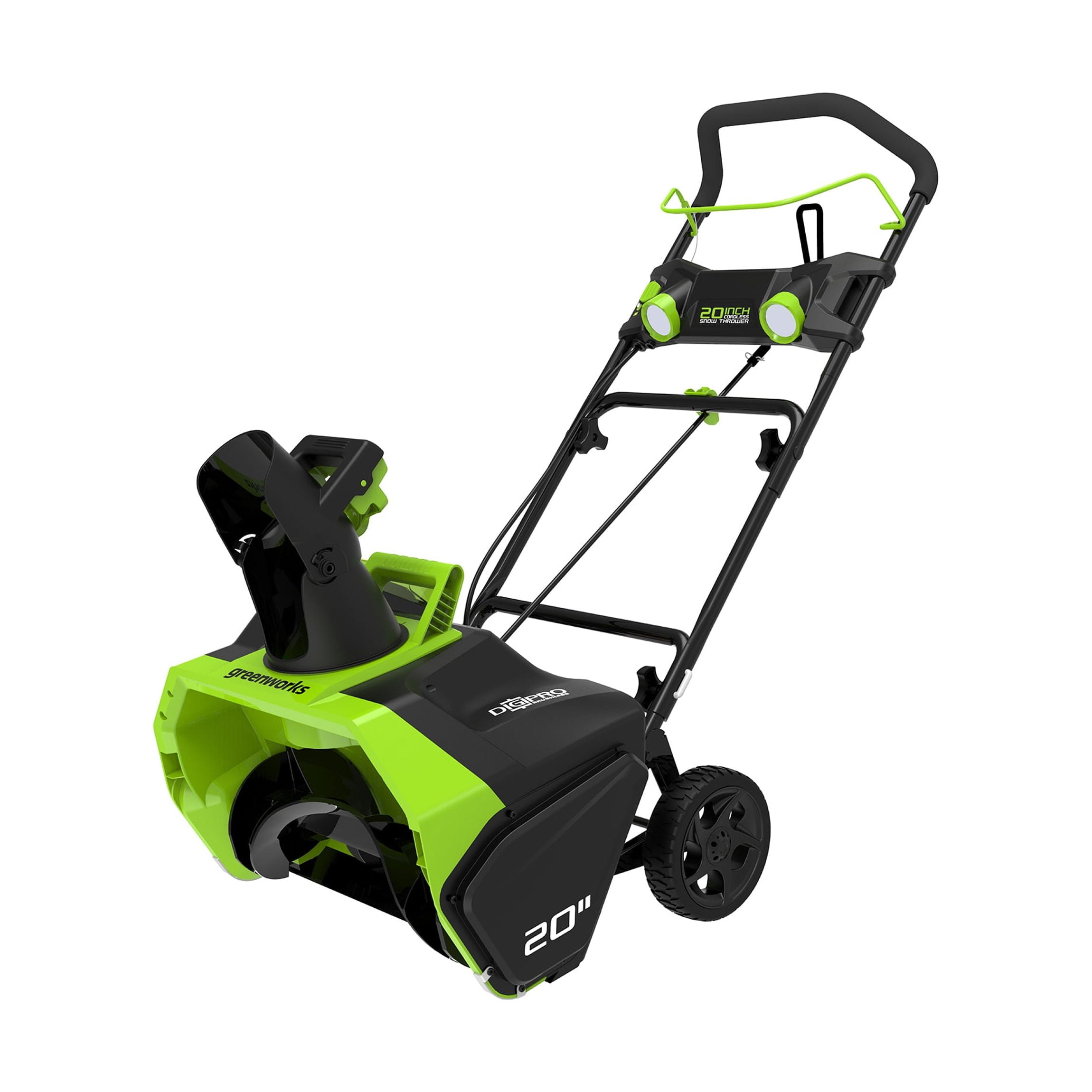 680f9bb33dd709f177637f36175132ff375d4edd4aeb5a067978b47887bd3bf2 Greenworks 40V 20¡ä¡ä Cordless Brushless Snow Blower with 4.0 Ah Battery Charger, LED Lights, 180¡ã Chute