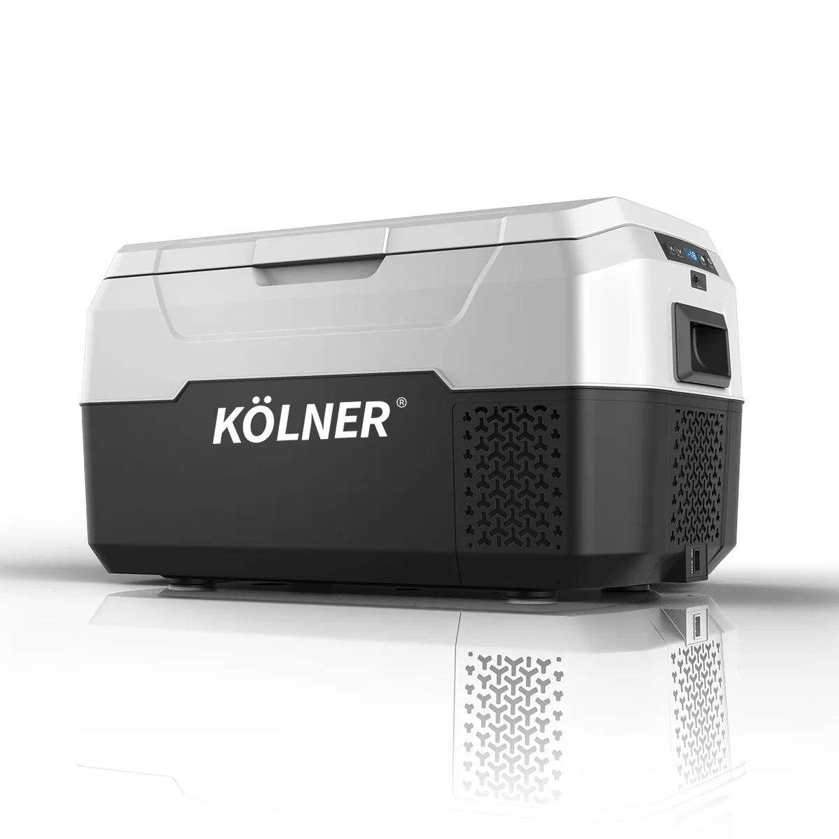681b9fb7fd61ca683bdf63bdd5dad4a83bbf4e6fe81f3b98c3f46f310dacfb8a Kolner 20l Portable Fridge Freezer Cooler 12/24/240v Camping Refrigerator Black