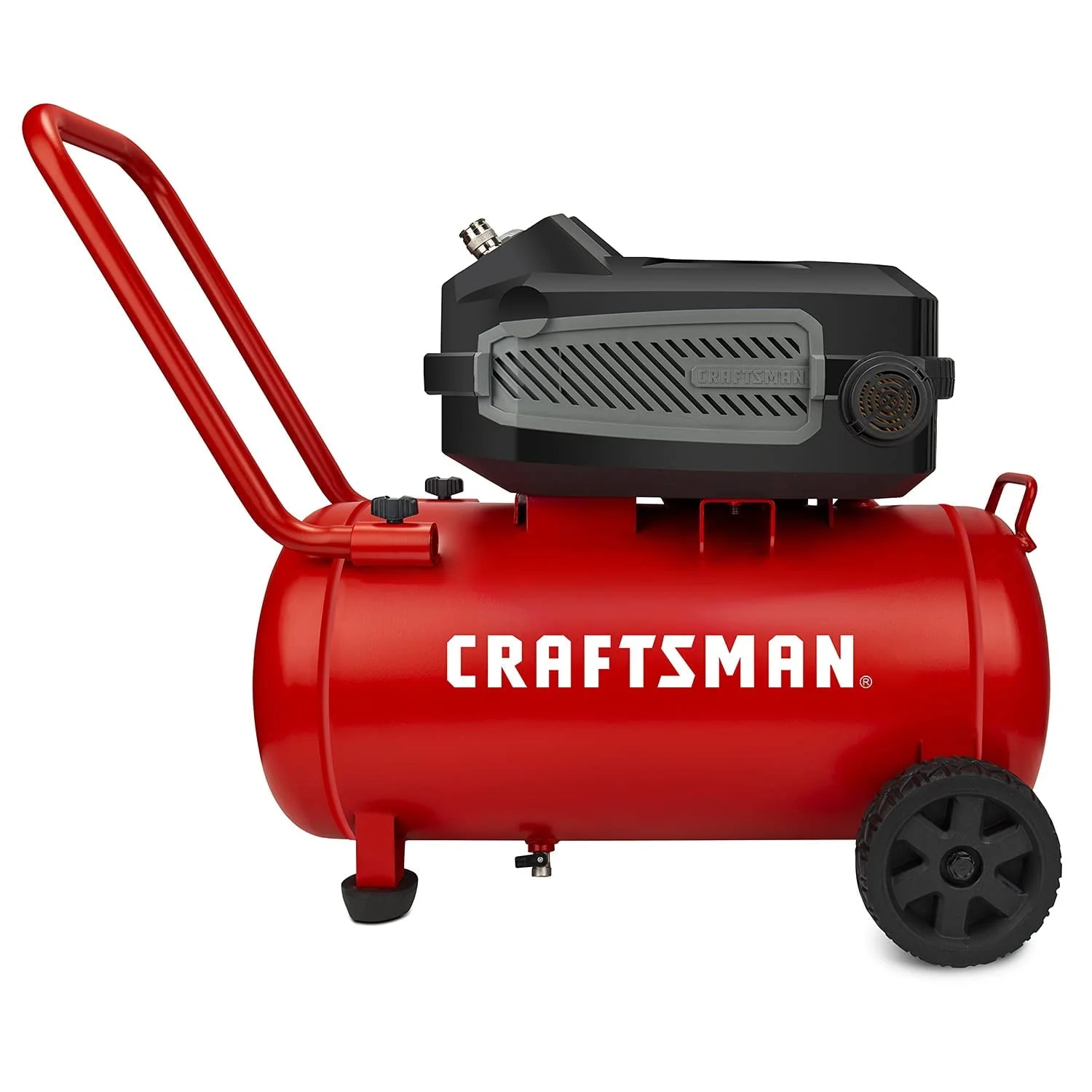 6a4bbf6753b13bbd670b0439362d0175fddb237c7e0352e3ccc483d2fb73970f HARD Air Compressor, 10 Gallon 1.8 HP 175 PSI, 4.0CFM@90PSI, Oil Free and Maintenance Free, Portable with Large Wheels, CMXECXA0201041