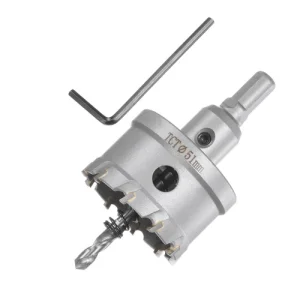 KLYNE - Metal Hole Saw Carbide Cutter 51 Mm / 2 Inch Dia For Stainless Steel