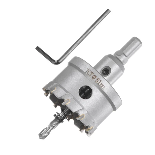 6a5defd62287eece03300a1d61f6a1fdc86904fa0b5335e9ea57f27b89720cf9 KLYNE - Metal Hole Saw Carbide Cutter 51 Mm / 2 Inch Dia For Stainless Steel