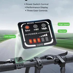 Electric Bike for Adults 500W Motor, 20 mph Folding Ebike, 14