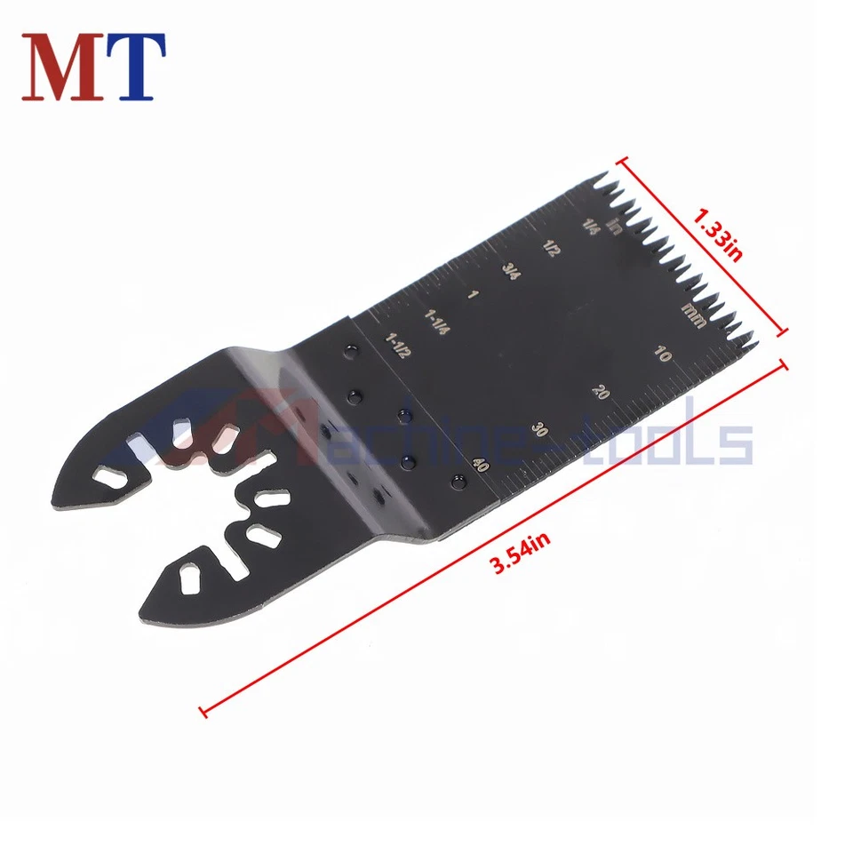 6b31a1b727c660e1ddbddfba5846c3857a85faf8079b3dbaba326cbedb553836 KLYNE - Fit For Wood Metal Cutter 14 Pieces Oscillating Multi Tool Blades Saw Blade