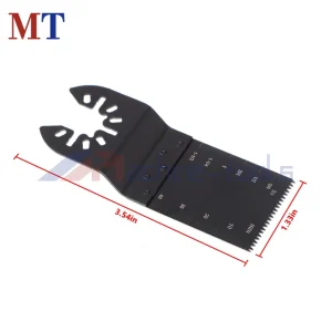 KLYNE - Fit For Wood Metal Cutter 14 Pieces Oscillating Multi Tool Blades Saw Blade