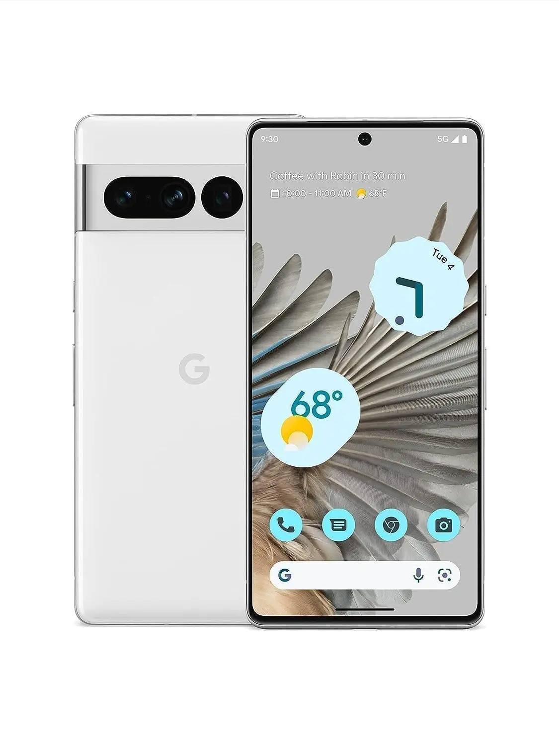 6da8f6a44ba16f5c433a1e7bd53078679e6dc688314cb6d618f8a592b366d9a6 Google Pixel 7 Pro - 5G Android Phone - Unlocked Smartphone with Telephoto , Wide Angle Lens, and 24-Hour Battery - 128GB - Snow(Snow/128 GB/Phone Only)