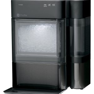 GE Profile Opal 2.0 | Countertop Nugget Ice Maker | Ice Machine with WiFi Connectivity | Smart Home Kitchen Essentials | Black Stainless(Default Title/ONESIZE)