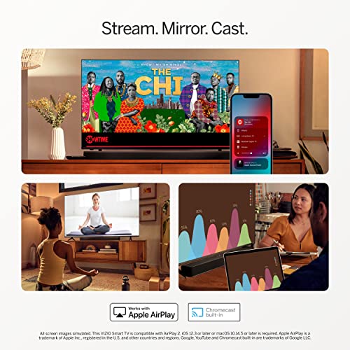 6e4f68be96781d2bb5f1940a8aeb5386db5c65105edca8b893338fbe0a9763a7 VIZIO 40-inch D-Series Full HD 1080p Smart TV with AMD FreeSync Apple AirPlay(Default/ONESIZE)