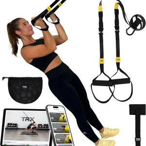 TRX GO Suspension Trainer, At Home, Portable Gym Workout, For Strength Training
