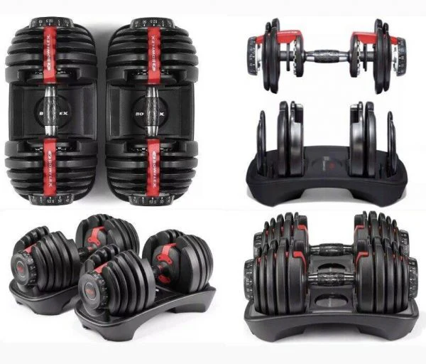 7285213afa92111c84cc7fba2103f1bbb72b320cb45fa8039e4673cfe40d5068 Bowflex SelectTech 552 Adjustable Dumbbells (Pair) Brand New! 100% AUTHENTIC