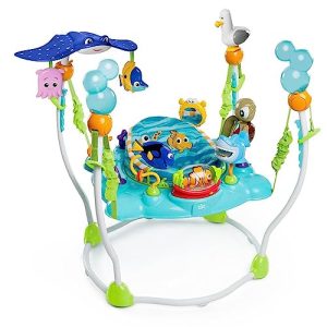 Bright Starts Disney Baby Finding Nemo Activity Center Jumper with Interactive Toys, 360¡ã Seat, Adjustable Positions(Default Title)