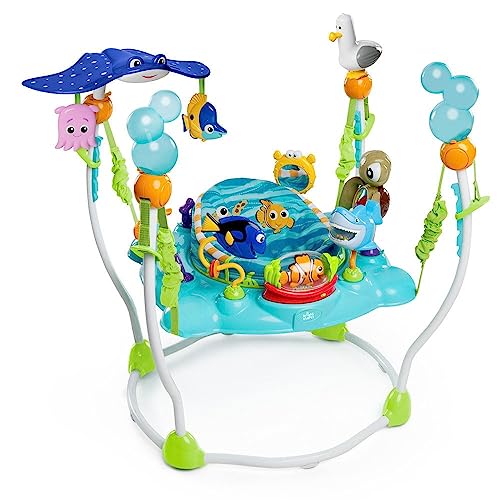 744482751b01240fc87b3ad30733ffb61f68e9e4a76073ca44c8e6c2910ec0a4 Bright Starts Disney Baby Finding Nemo Activity Center Jumper with Interactive Toys, 360¡ã Seat, Adjustable Positions(Default Title)
