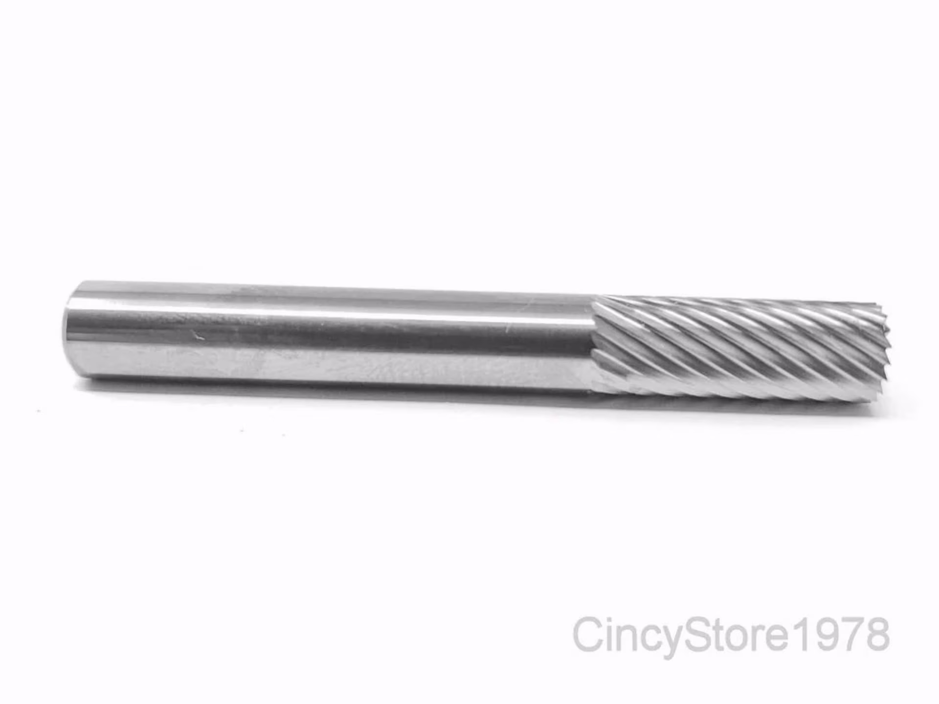 7815931de22c1230f266510025b04d682886c45db9621325c88cdb8ae4d4776c KLYNE - Sb1S Cylindrical End Cut 1/4" Carbide Burr Bur Tool Die Grinder Bit 1/4" Shank