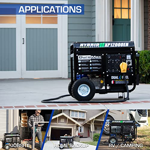 78db3b5f707ef731e2249c387fb7435088af890d14ac419117149e05450b2573 XP12000EH Dual Fuel Generator ¨C 12,000W Gas/Propane, 457cc 4-Stroke Engine, EPA/CARB Compliant
